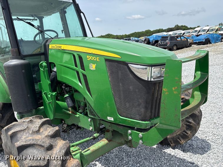 image for item YA3380 2022 John Deere 5100E MFWD tractor