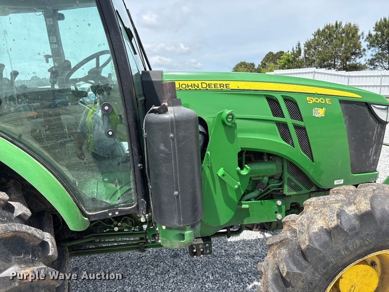 image for item YA3380 2022 John Deere 5100E MFWD tractor