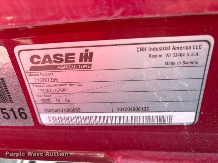 image for item YA3384 2021 Case IH Maxxum 145 MFWD tractor