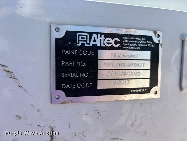 image for item DT0226 2017 Ford F550 bucket truck