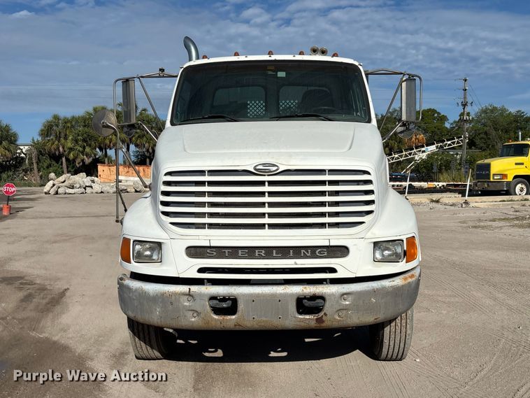 image for item DU0476 2001 Sterling flatbed truck