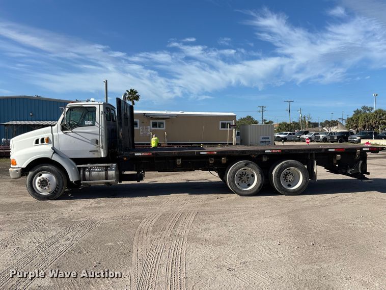 image for item DU0476 2001 Sterling flatbed truck