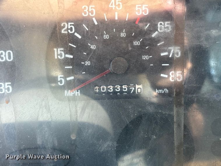 image for item DU0476 2001 Sterling flatbed truck