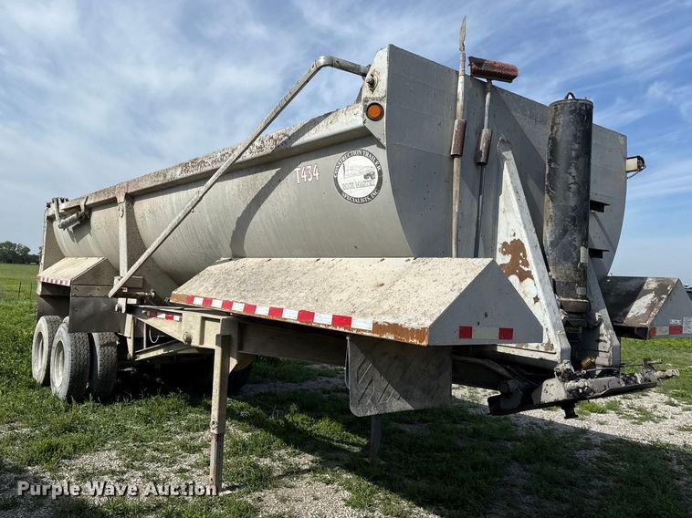image for item DZ4441 2008 Construction Trailer Specialist end dump trailer