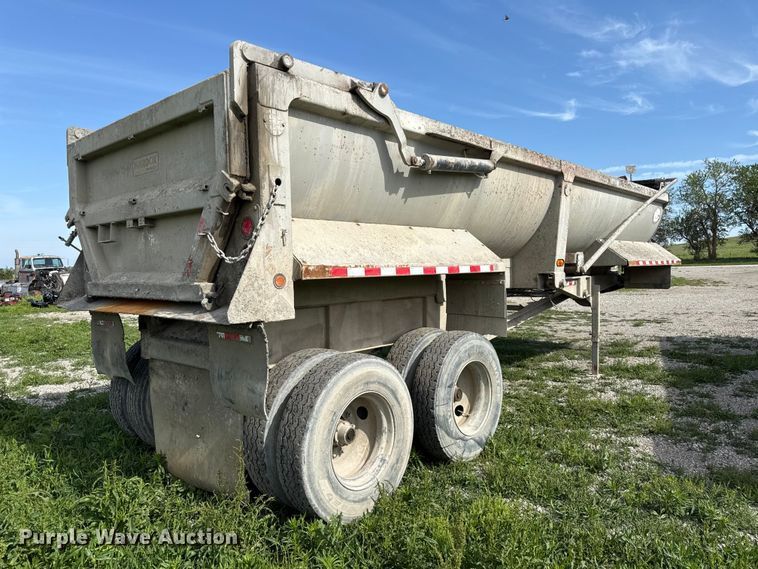 image for item DZ4441 2008 Construction Trailer Specialist end dump trailer