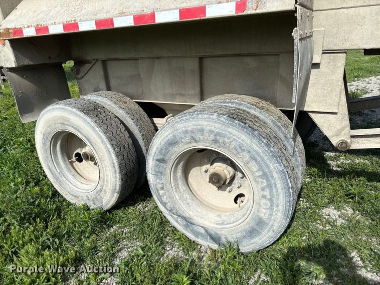 image for item DZ4441 2008 Construction Trailer Specialist end dump trailer