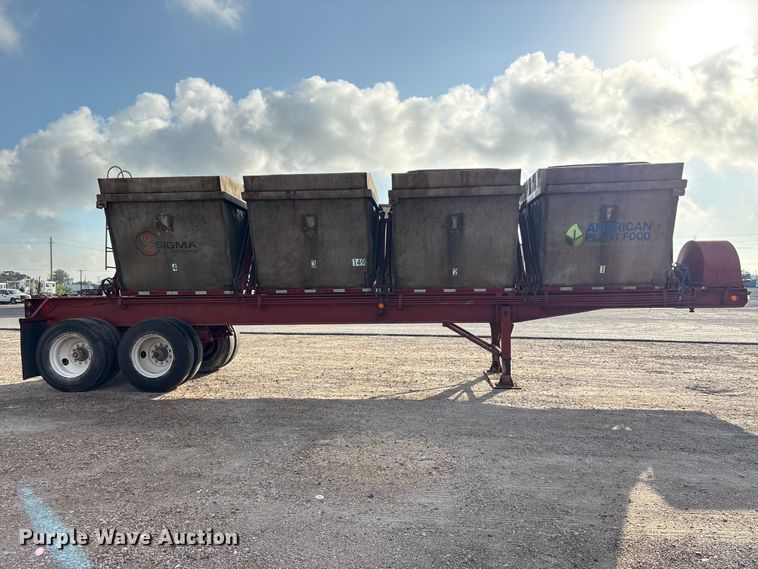 image for item EA7253 1968 Killebrew fertilizer delivery trailer