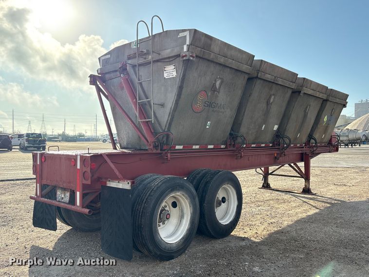 image for item EA7253 1968 Killebrew fertilizer delivery trailer