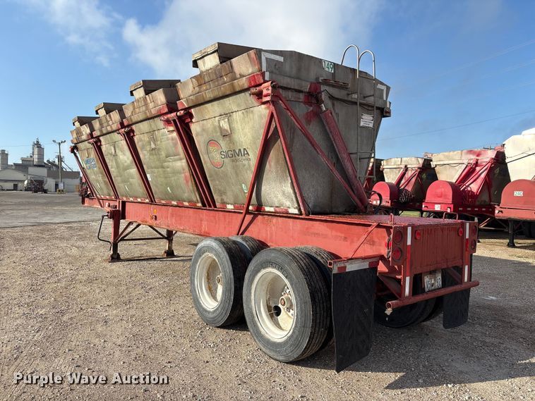 image for item EA7253 1968 Killebrew fertilizer delivery trailer