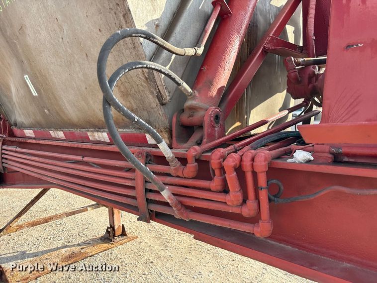image for item EA7253 1968 Killebrew fertilizer delivery trailer