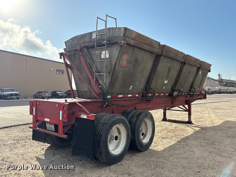 image for item EA7254 1968 Killebrew fertilizer delivery trailer