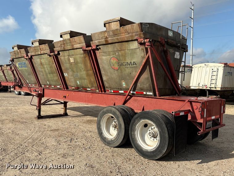 image for item EA7254 1968 Killebrew fertilizer delivery trailer