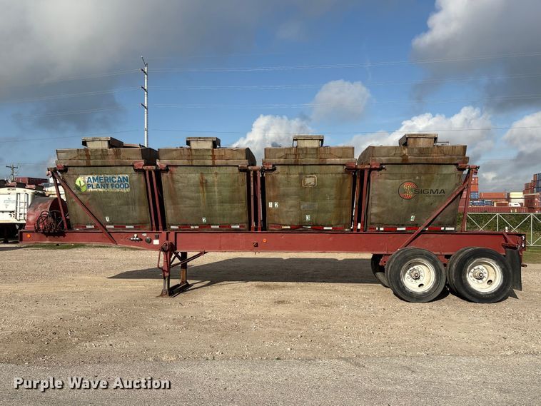 image for item EA7254 1968 Killebrew fertilizer delivery trailer