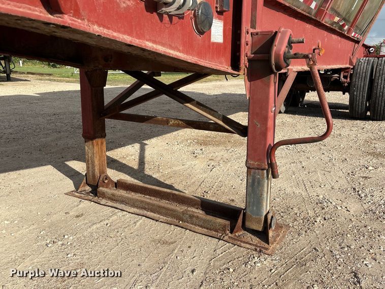 image for item EA7254 1968 Killebrew fertilizer delivery trailer
