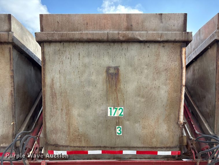 image for item EA7254 1968 Killebrew fertilizer delivery trailer