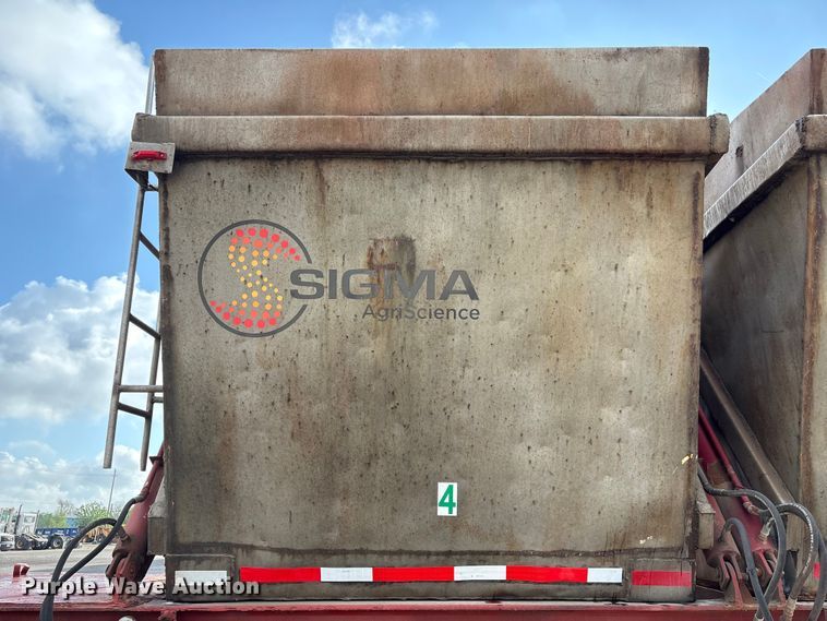 image for item EA7254 1968 Killebrew fertilizer delivery trailer