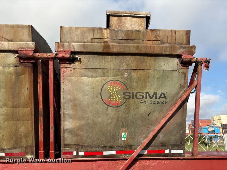 image for item EA7254 1968 Killebrew fertilizer delivery trailer