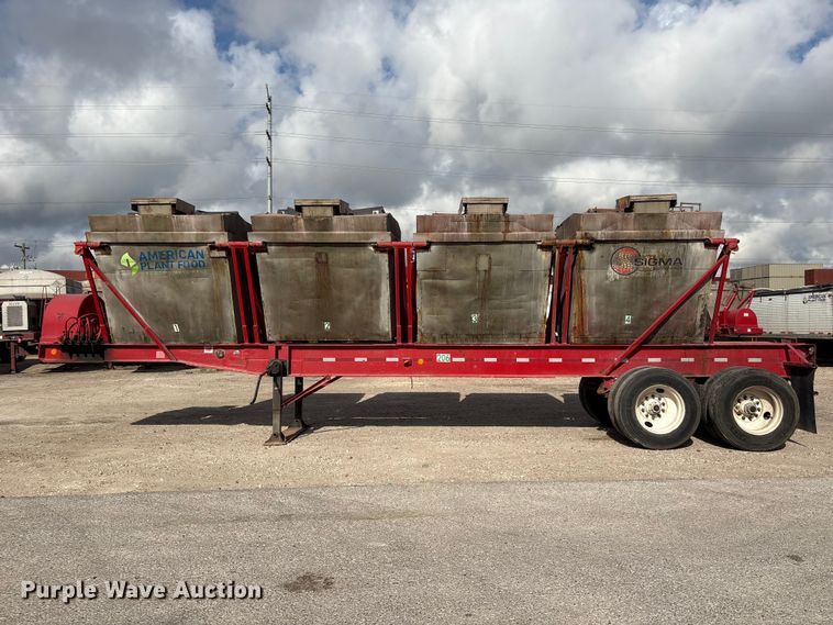image for item EA7256 1967 Killebrew fertilizer delivery trailer