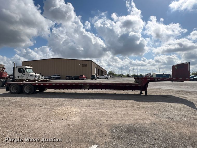 image for item EA7258 1987 Aztec drop deck equipment trailer