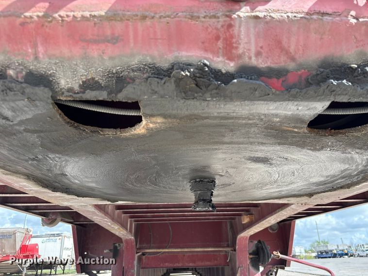 image for item EA7258 1987 Aztec drop deck equipment trailer