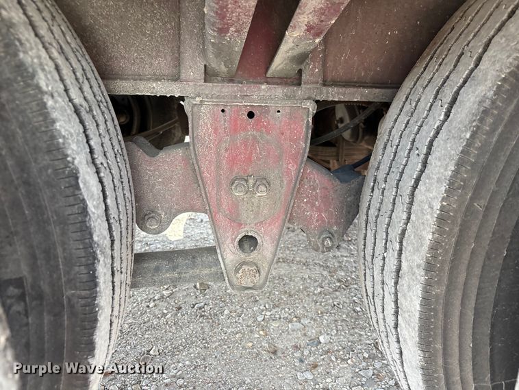 image for item EA7258 1987 Aztec drop deck equipment trailer