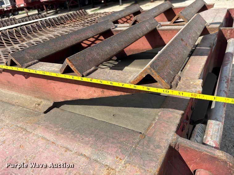 image for item EA7258 1987 Aztec drop deck equipment trailer