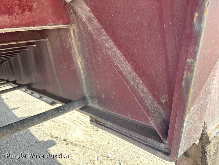 image for item EA7258 1987 Aztec drop deck equipment trailer