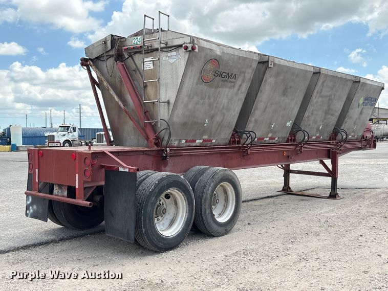 image for item EA7265 1979 Killebrew fertilizer delivery trailer