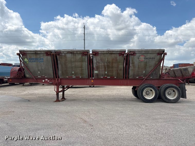 image for item EA7265 1979 Killebrew fertilizer delivery trailer