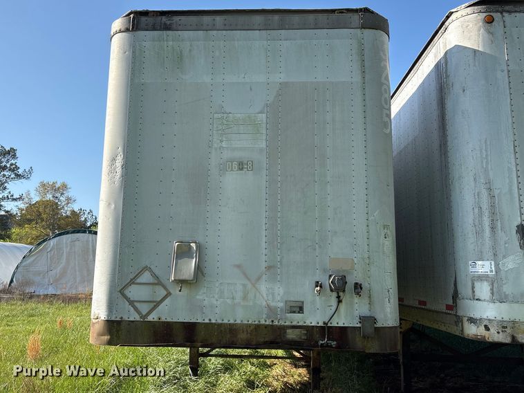 image for item EF1071 1984 Lufkin dry van trailer