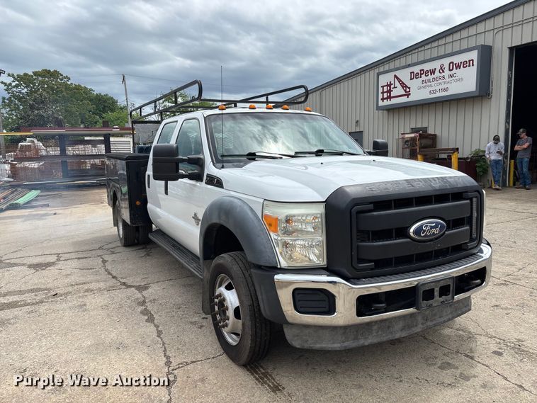 image for item EM0095 2011 Ford F550 Super Duty Crew Cab utility / service truck