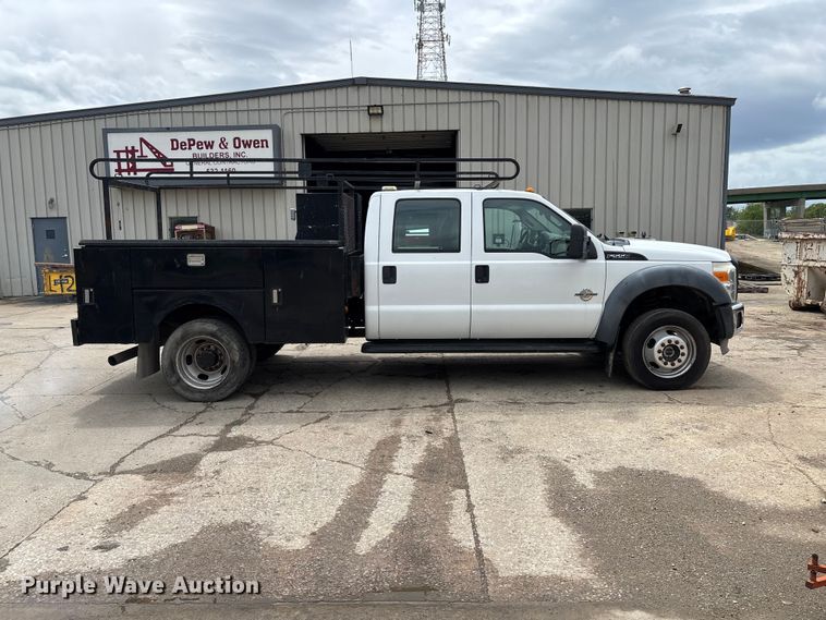 image for item EM0095 2011 Ford F550 Super Duty Crew Cab utility / service truck