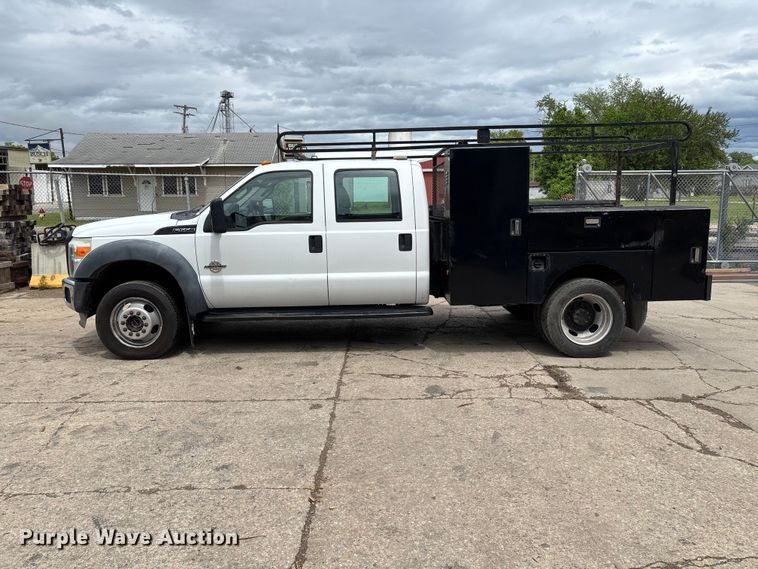 image for item EM0095 2011 Ford F550 Super Duty Crew Cab utility / service truck
