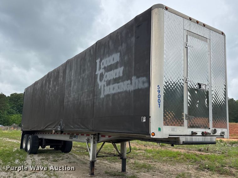 image for item EM0097 2015 East Conestoga flatbed trailer
