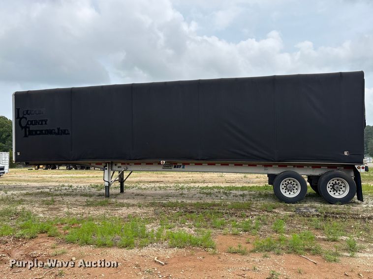 image for item EM0097 2015 East Conestoga flatbed trailer