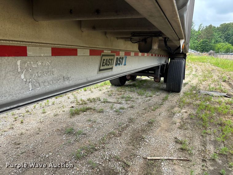 image for item EM0097 2015 East Conestoga flatbed trailer