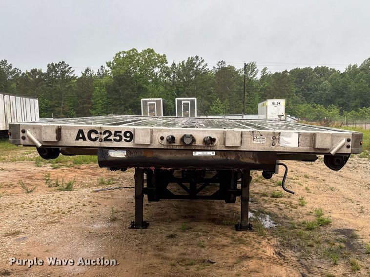 image for item EM0100 2019 Trail King TK80ACS-34 drop deck equipment trailer
