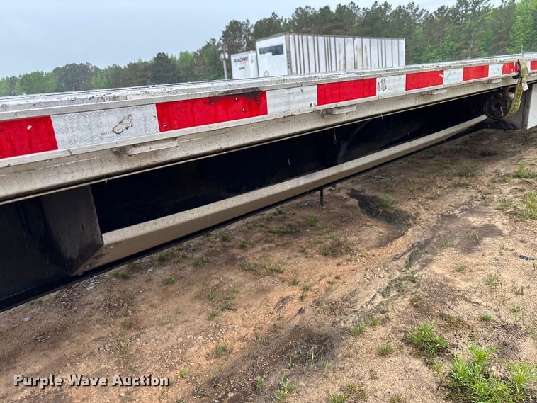 image for item EM0100 2019 Trail King TK80ACS-34 drop deck equipment trailer