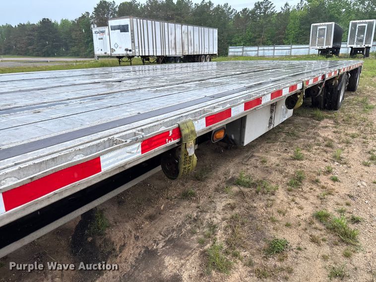 image for item EM0100 2019 Trail King TK80ACS-34 drop deck equipment trailer