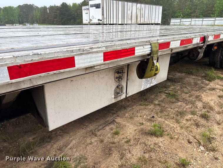 image for item EM0100 2019 Trail King TK80ACS-34 drop deck equipment trailer