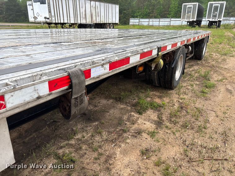 image for item EM0100 2019 Trail King TK80ACS-34 drop deck equipment trailer