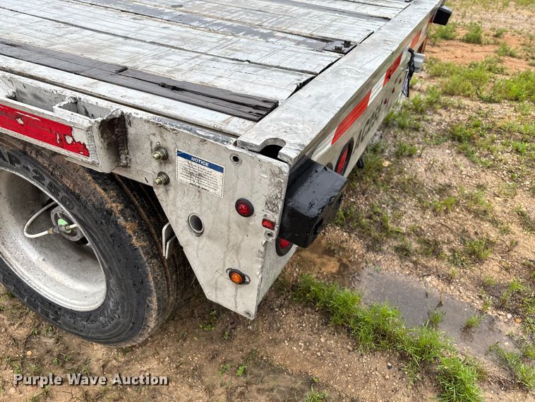 image for item EM0100 2019 Trail King TK80ACS-34 drop deck equipment trailer