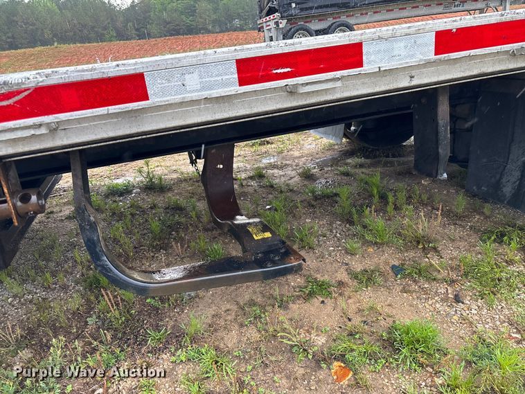 image for item EM0100 2019 Trail King TK80ACS-34 drop deck equipment trailer