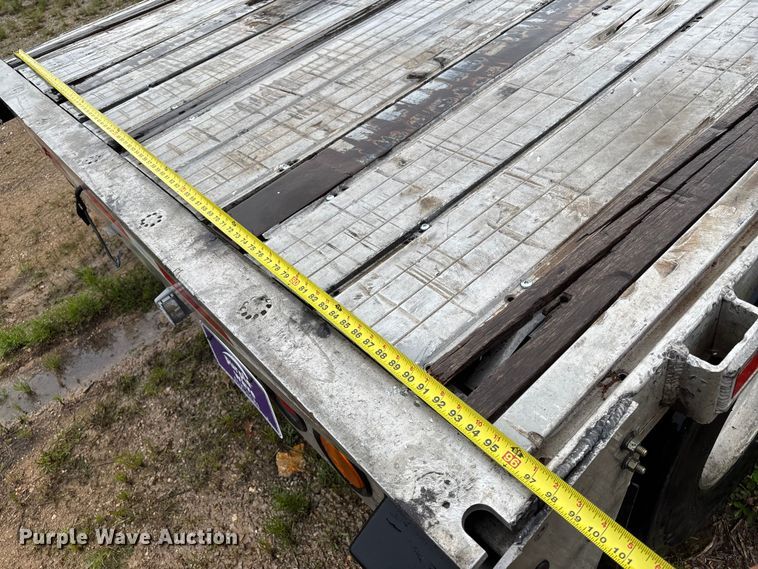 image for item EM0100 2019 Trail King TK80ACS-34 drop deck equipment trailer