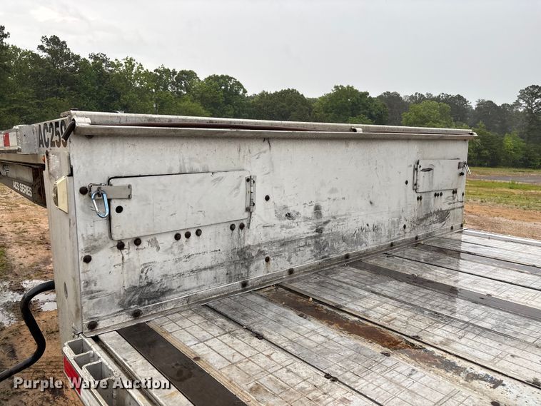 image for item EM0100 2019 Trail King TK80ACS-34 drop deck equipment trailer