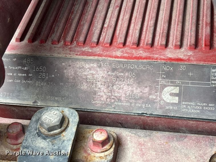 image for item EO4139 2012 Kenworth T800 roll-off container truck