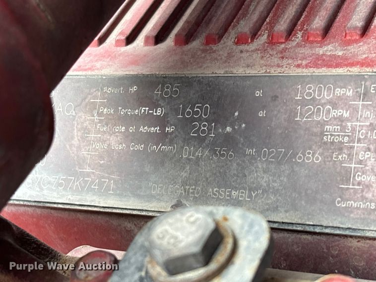 image for item EO4139 2012 Kenworth T800 roll-off container truck