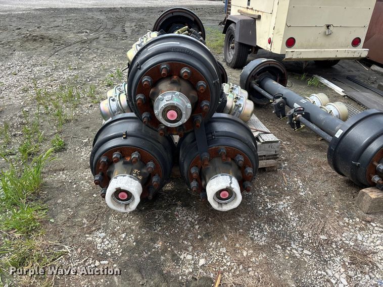 image for item EO4207 (4) Worldwide Heavy Duty Power Products P518L trailer axles