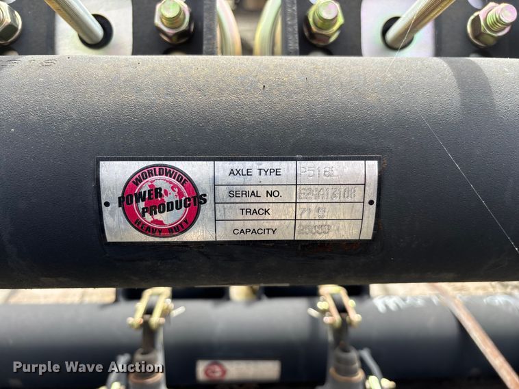 image for item EO4207 (4) Worldwide Heavy Duty Power Products P518L trailer axles