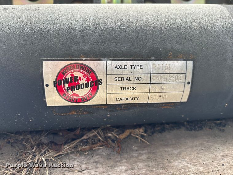 image for item EO4207 (4) Worldwide Heavy Duty Power Products P518L trailer axles